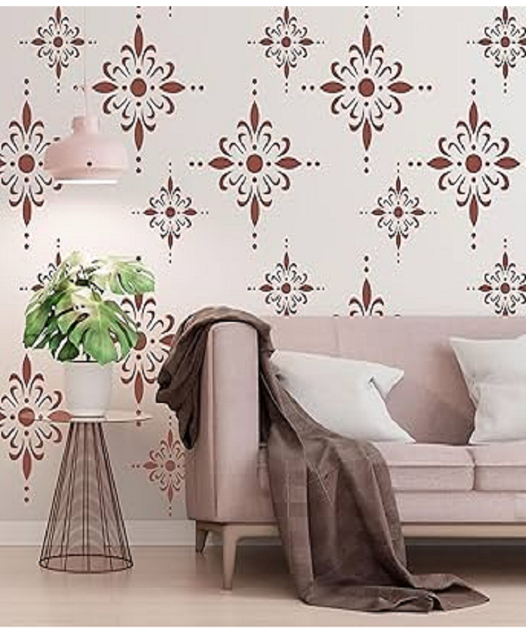 Manufacturer, Exporter, Importer, Supplier, Wholesaler, Retailer, Trader of Wall Stencil Designs in New Delhi, Delhi, India.